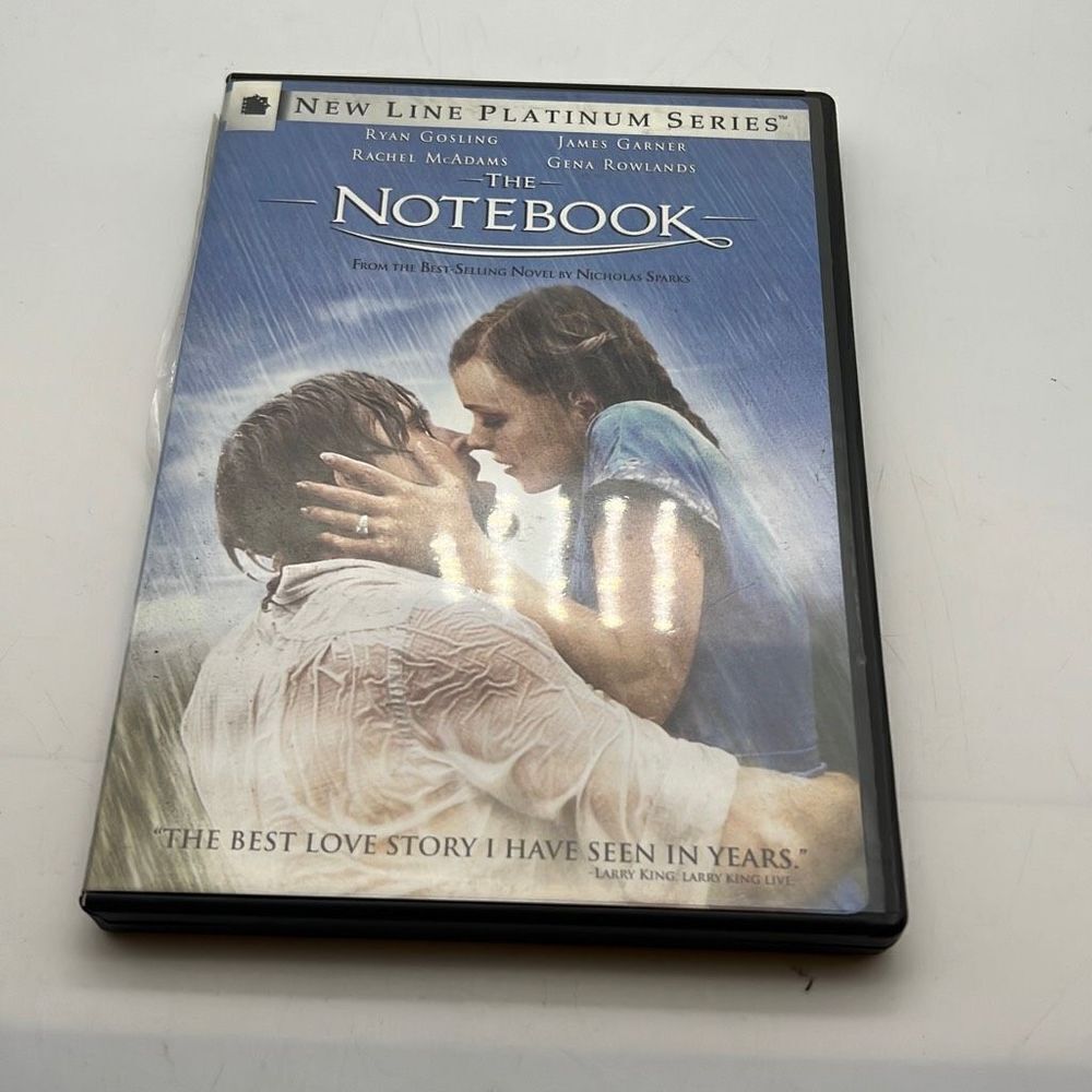 The Notebook (DVD, 2005) Ryan Gosling, Rachel McAdams, James Garner